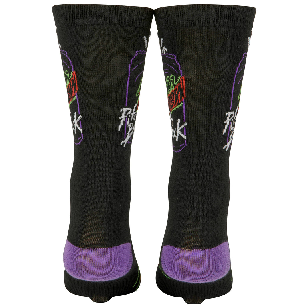 Mountain Dew Pitch Black Logo Crew Socks Image 3