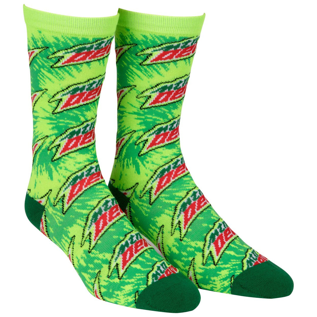 Mountain Dew Core Logo Crew Socks Image 2