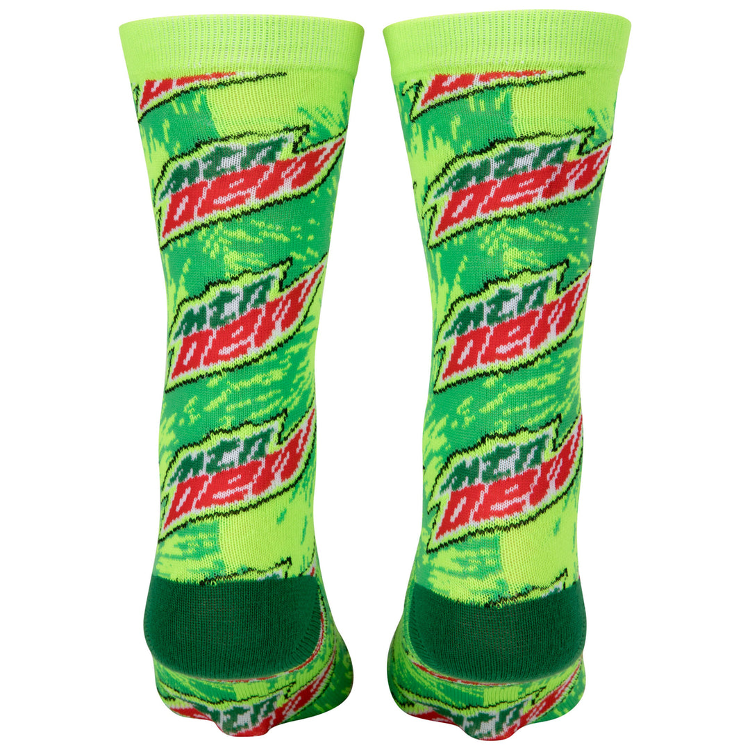 Mountain Dew Core Logo Crew Socks Image 3