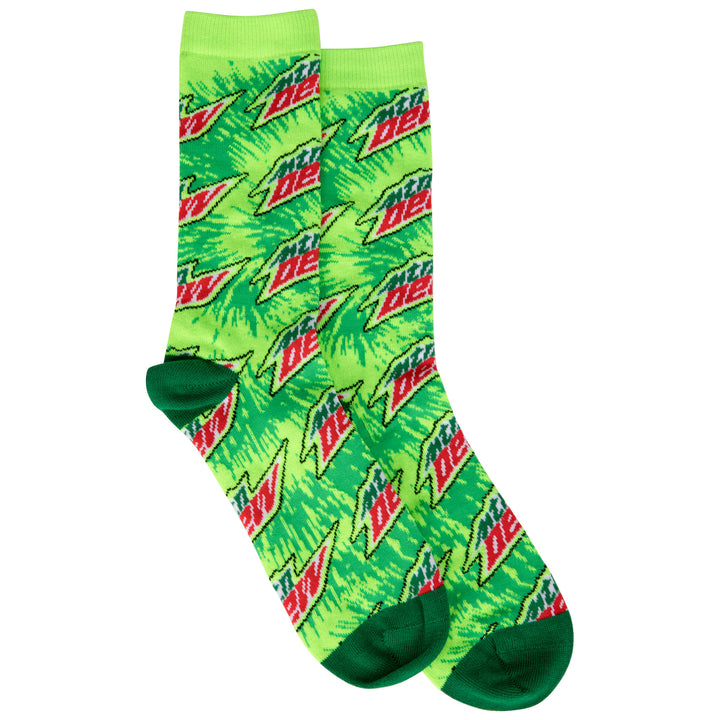 Mountain Dew Core Logo Crew Socks Image 4