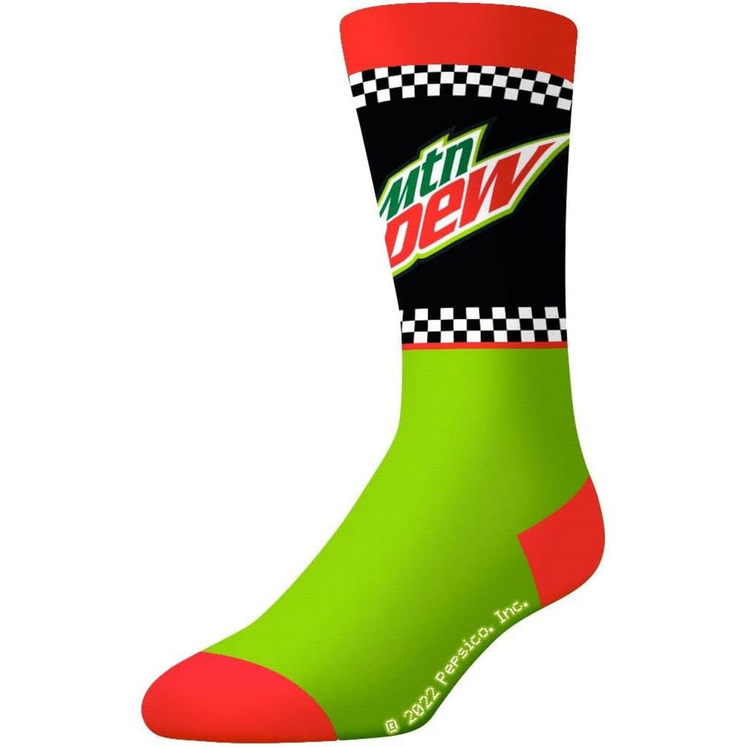 Mountain Dew Assorted Logos 3-Pack Crew Socks Image 4