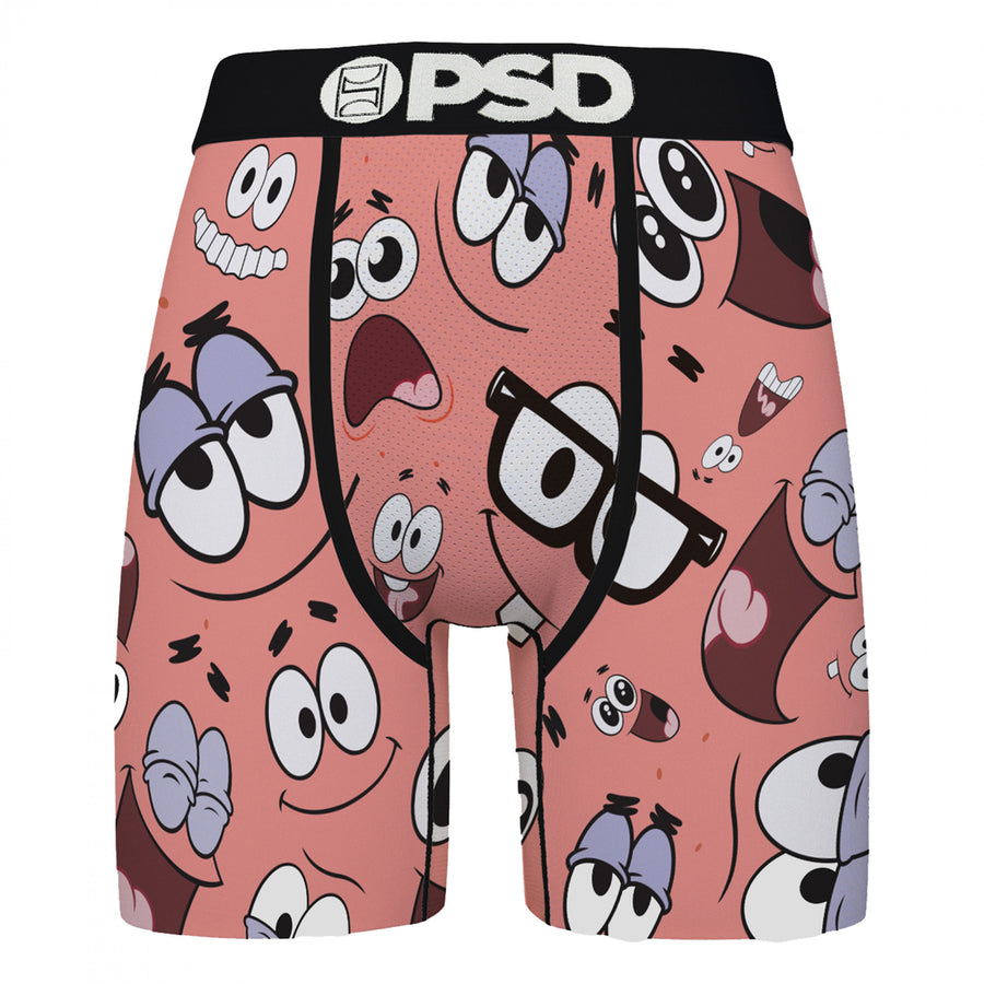 SpongeBob SquarePants Patrick Faces PSD Boxer Briefs Image 1