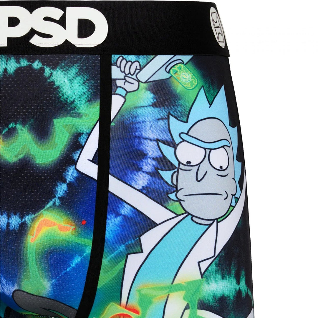 Rick and Morty Portal Tie-Dye PSD Boxer Briefs Image 4