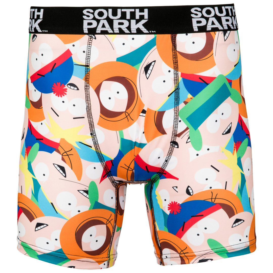 South Park Big Mob Faces Boxer Briefs Image 1