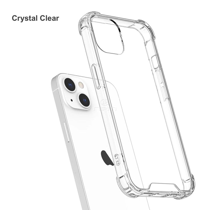 For Apple iPhone 15 6.1 inch Full Body Hybrid TPU Transparent Bumper Case Cover Clear Image 3