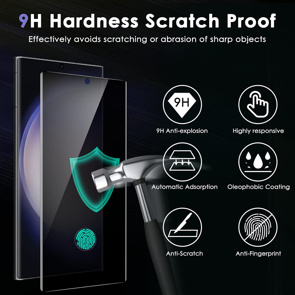 For Samsung Galaxy S24 Ultra / SM-928 9H Privacy Anti-Spy Tempered Glass Screen Protector Image 4