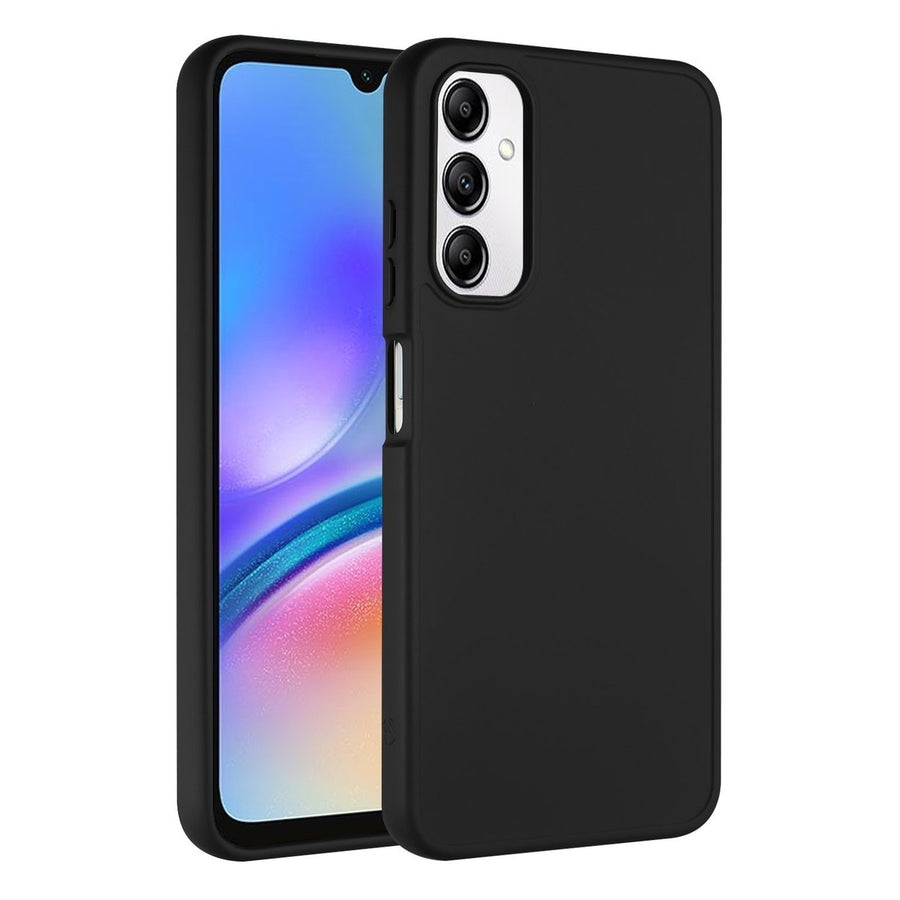 For Samsung Galaxy A05S / SM-A057 TPU Full Body Scratch Proof Shockproof Protective Hybrid Case Cover Black Image 1