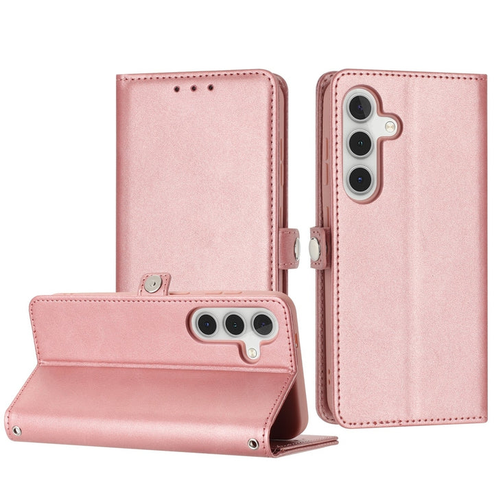 For Samsung Galaxy S24 Plus / SM-926 Full Body Cover Protective Shockproof Card Slot Flap Folio Stand Leather Wallet Image 10