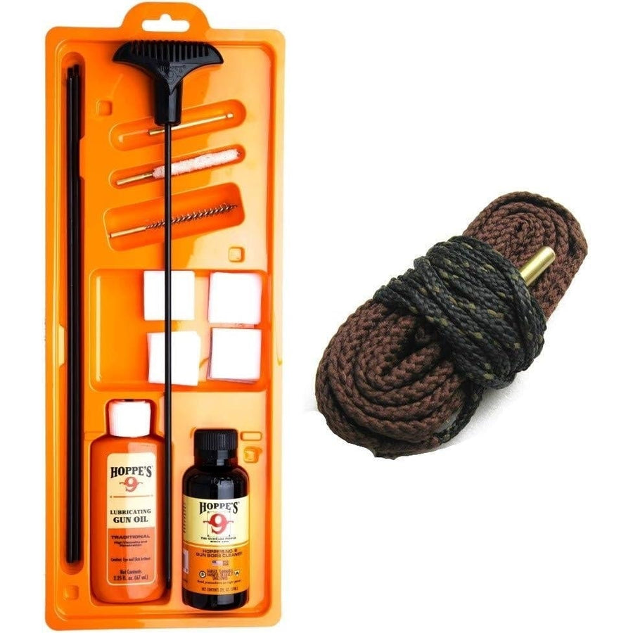 Deluxe 17 Caliber Gun Cleaning Kit Plus Snake for Cleaning Your .17 HMR Rifle - Sold in AmericaShips from America Image 1