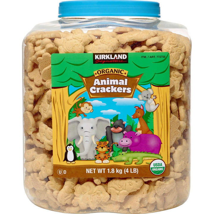 Kirkland Signature Organic Animal Crackers 4 Pounds Image 1