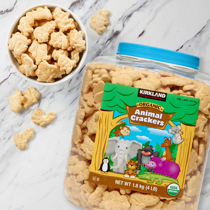 Kirkland Signature Organic Animal Crackers 4 Pounds Image 4