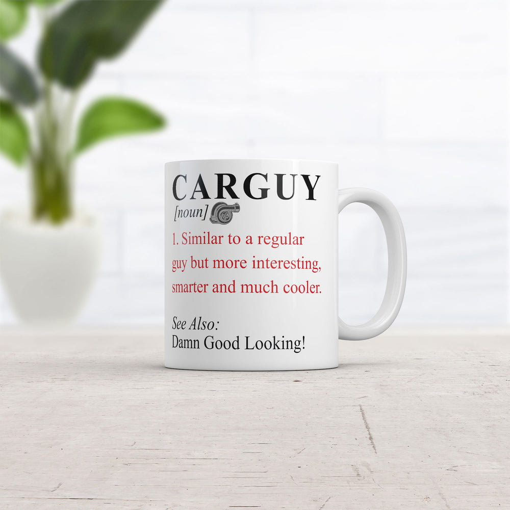 Car Guy Definition Mug Funny Sarcastic Mechanic Coffee Cup-11oz Image 2