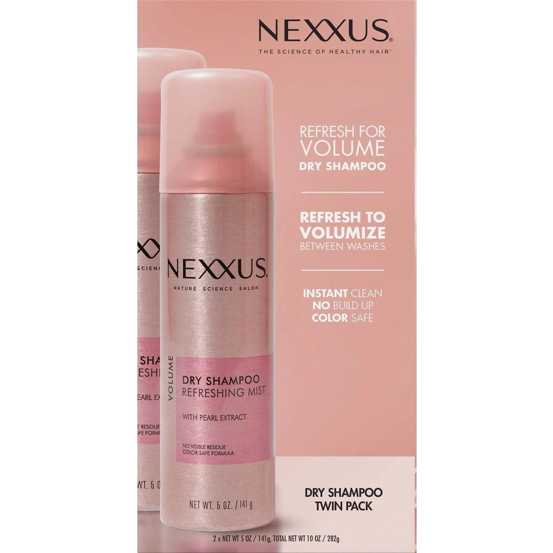 Nexxus Volume Dry ShampooRefreshing Mist5 Ounce (Pack of 2) Image 1