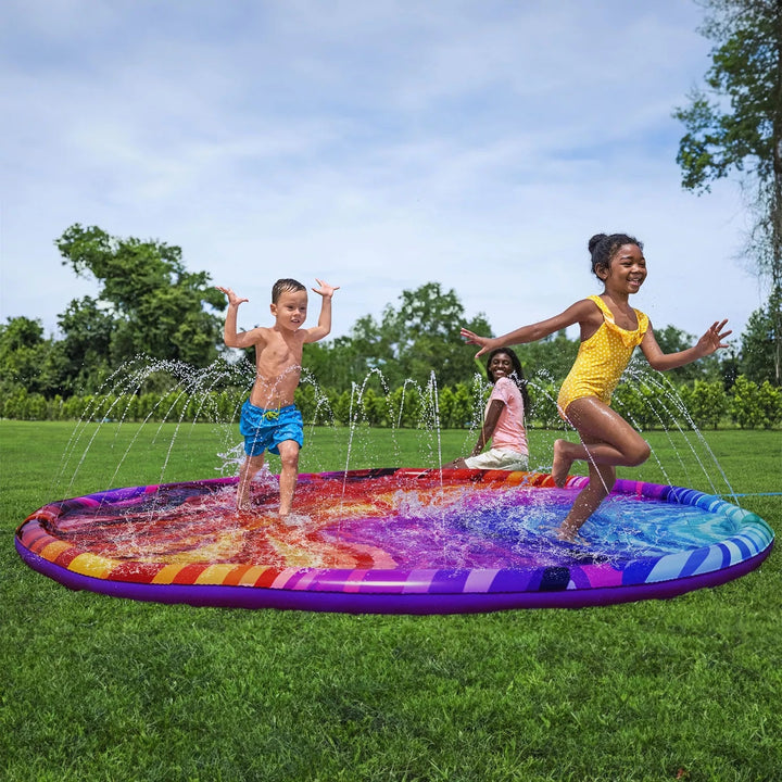 H2OGO! 10 Foot Colorful Splash Pad and Sprinkler Image 4