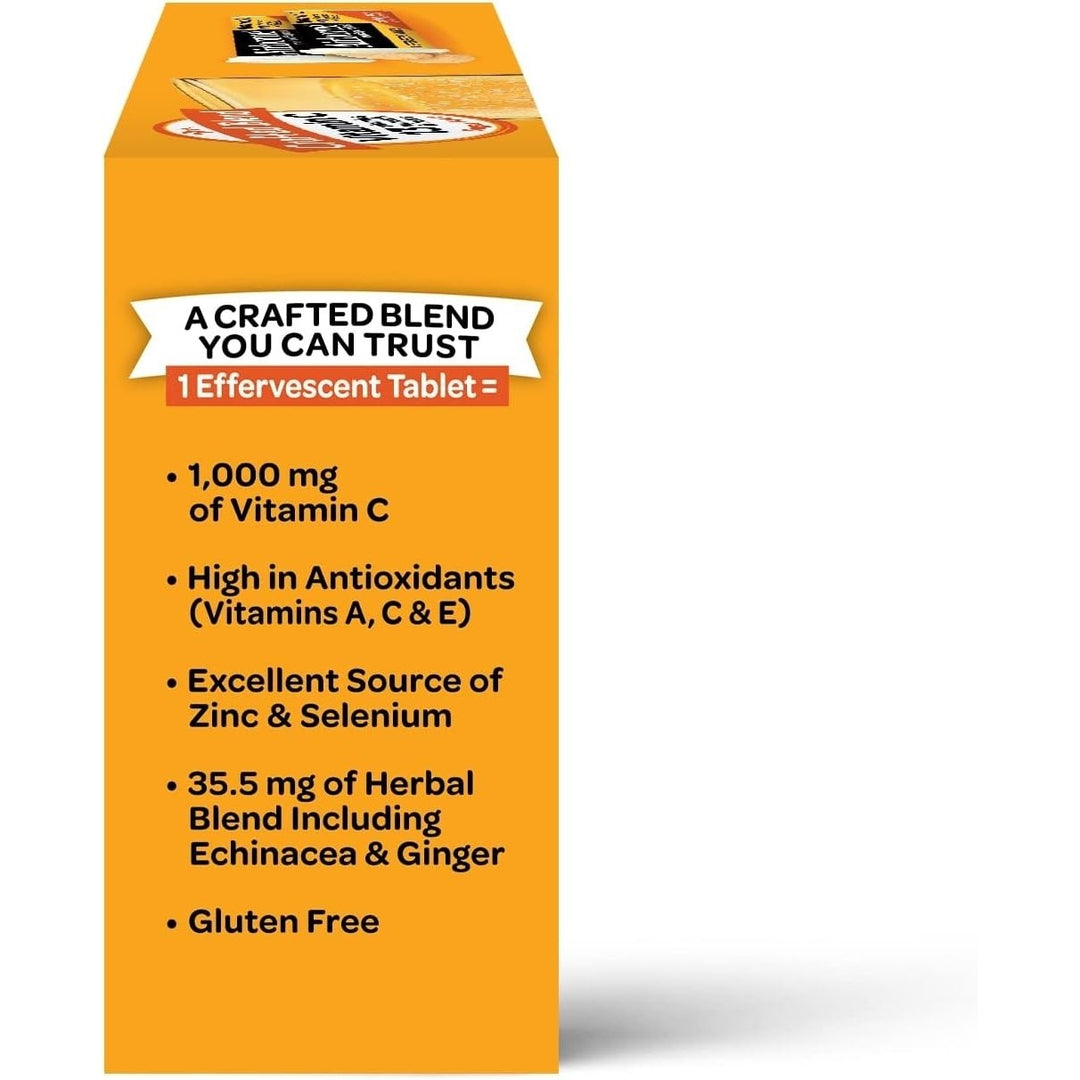 Airborne Immune Support Tablets - 36 Count - Zesty Orange Image 3