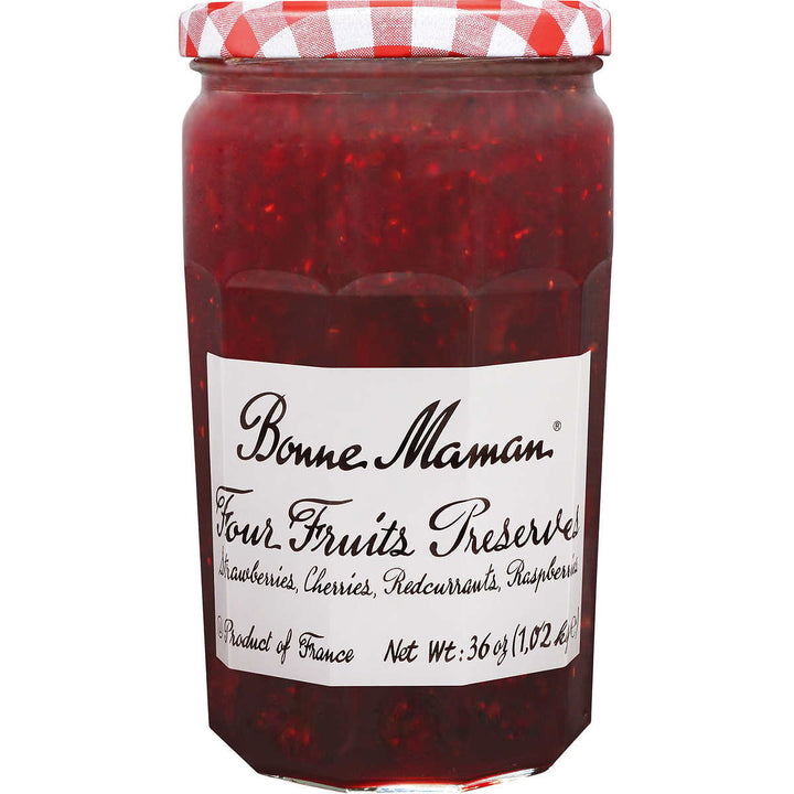 Bonne Maman Four Fruits Preserve 36 Ounce Image 1