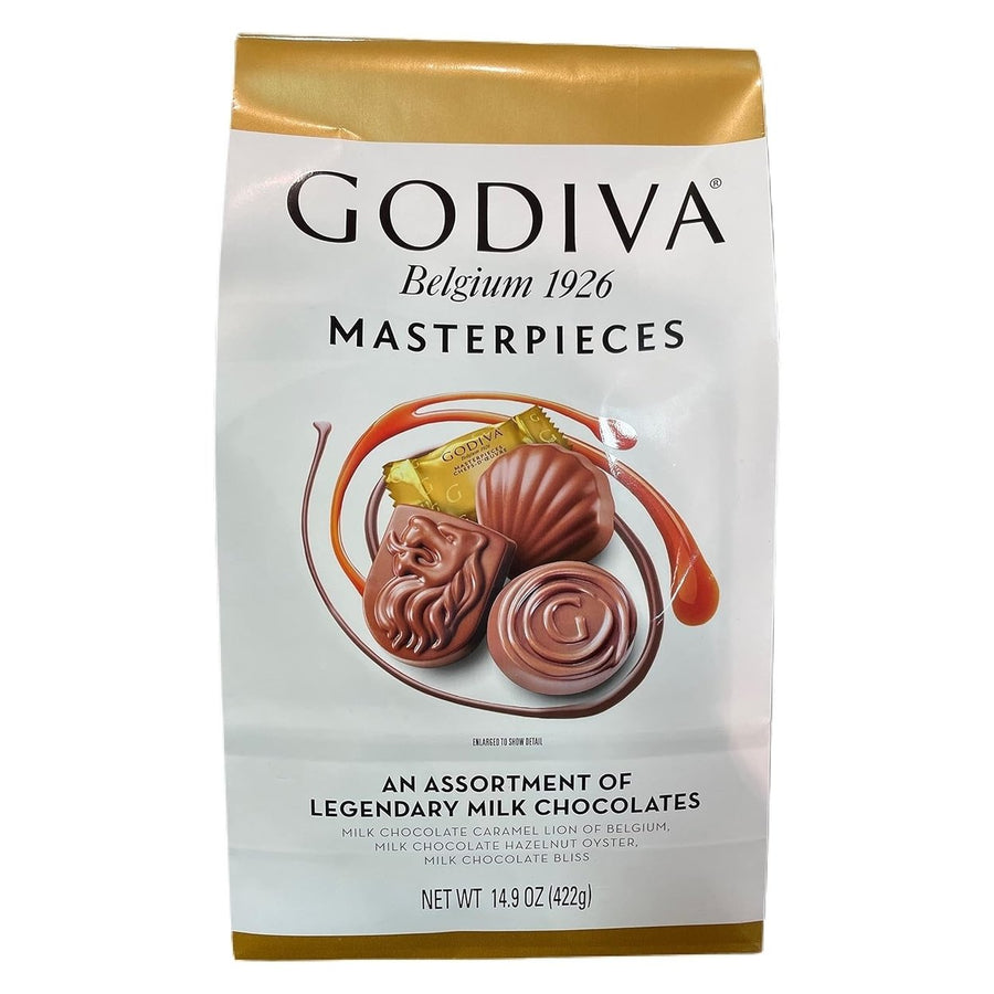 Godiva Masterpieces Assortment of Legendary Milk Chocolate 14.9 Ounce Image 1