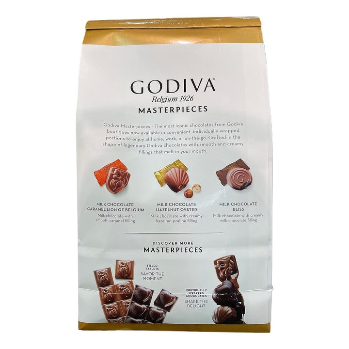 Godiva Masterpieces Assortment of Legendary Milk Chocolate 14.9 Ounce Image 2