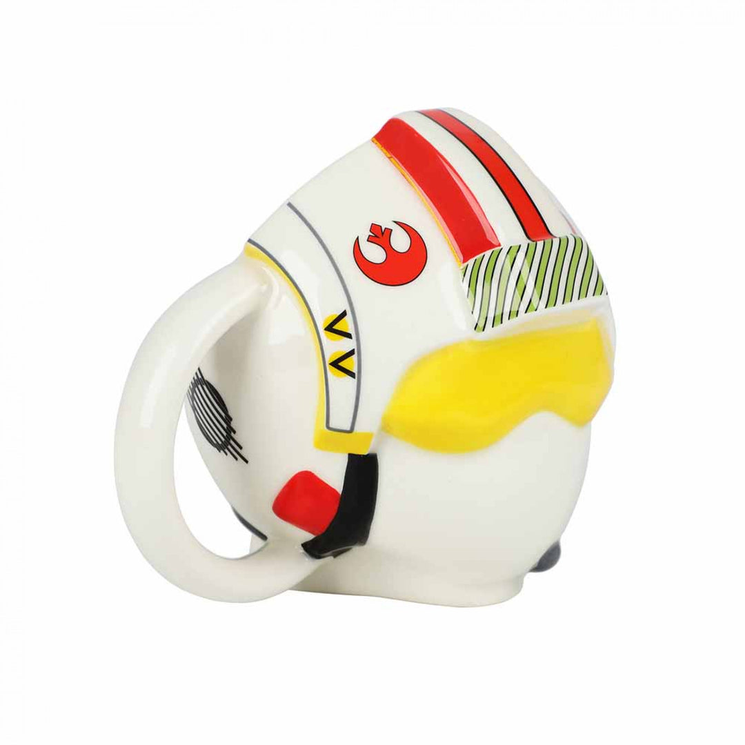 Star Wars Lukes X-Wing Helmet 16 oz. Sculpted Ceramic Mug Image 4