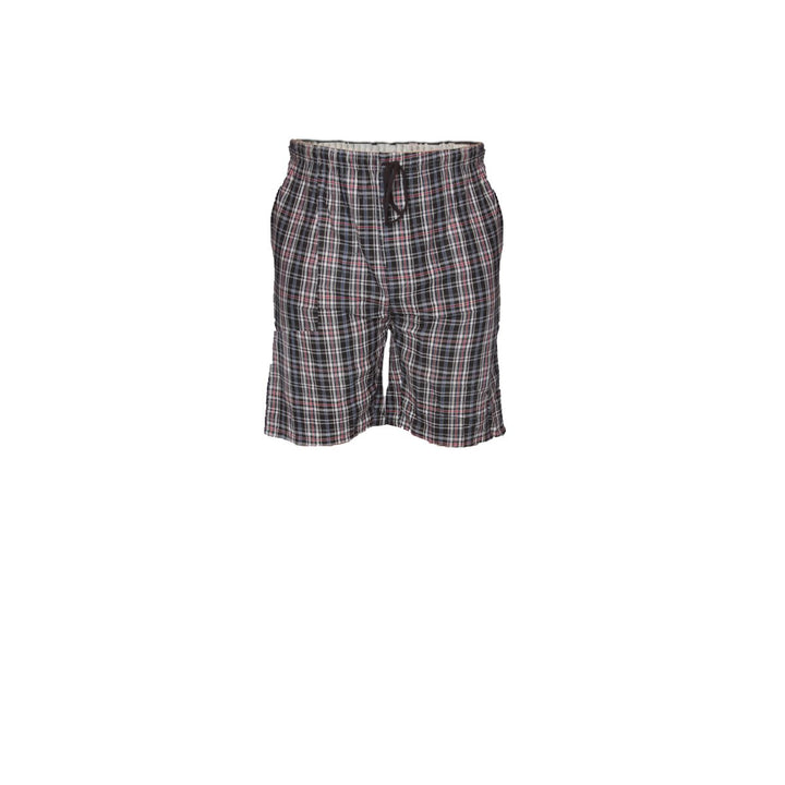 Mens Ultra Soft Plaid Lounge Pajama Shorts 100% Cotton Sleepwear Comfortable Image 4