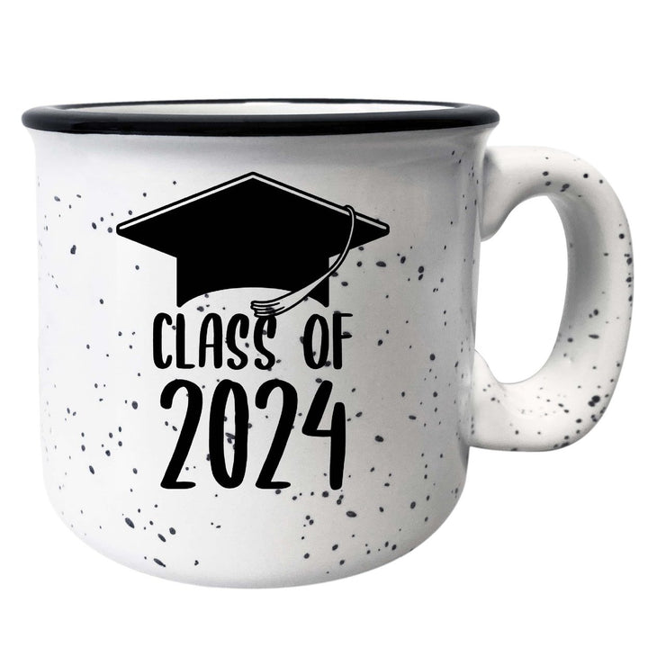 Class of 2024 Graduation 16 oz Ceramic camping mug White Image 4