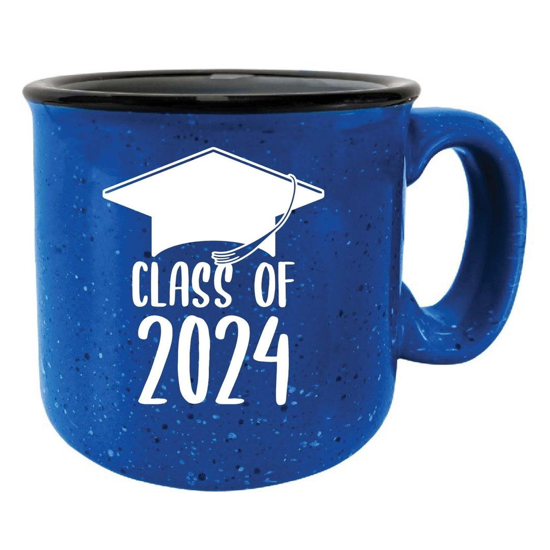 Class of 2024 Graduation 16 oz Ceramic camping mug White Image 6