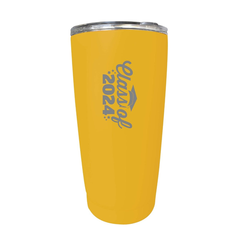 Class of 2024 Graduation 16 oz Engraved Stainless Steel Insulated Tumbler Image 2