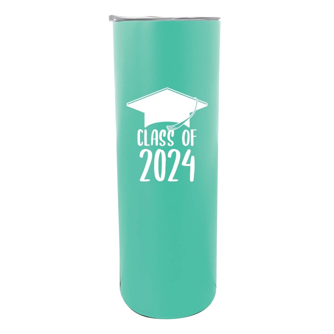 Class of 2024 Graduation 20 oz Insulated Stainless Steel Skinny Tumbler Image 9