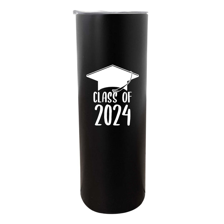 Class of 2024 Graduation 20 oz Insulated Stainless Steel Skinny Tumbler Image 12