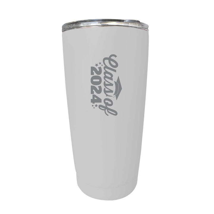 Class of 2024 Graduation 16 oz Engraved Stainless Steel Insulated Tumbler Image 4