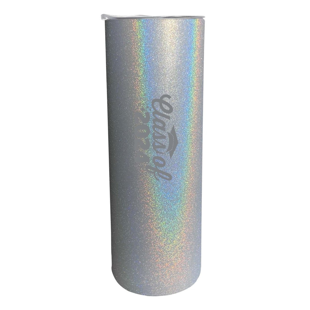 Class of 2024 Graduation Design B 20 oz Engraved Insulated Stainless Steel Skinny Tumbler Image 11