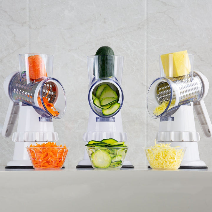 3 In 1 Vegetable Slicer Manual Kitchen Accessories Grater Image 2