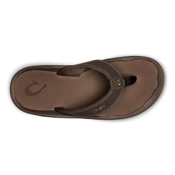 OluKai Mens Ohana Flip Dark Java/Ray - 10110-4827 7 Dark Java / Ray Image 2