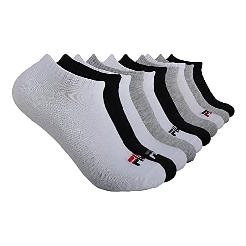 Fila Womens No Show Socks 10 Pack Multicolor Cushioned One Size US Multi Image 1