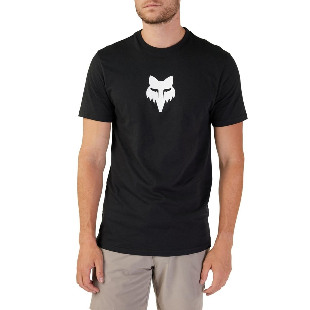 Fox Racing Mens Fox Head SS Premium Tee Black Size [Insert Size] Image 3