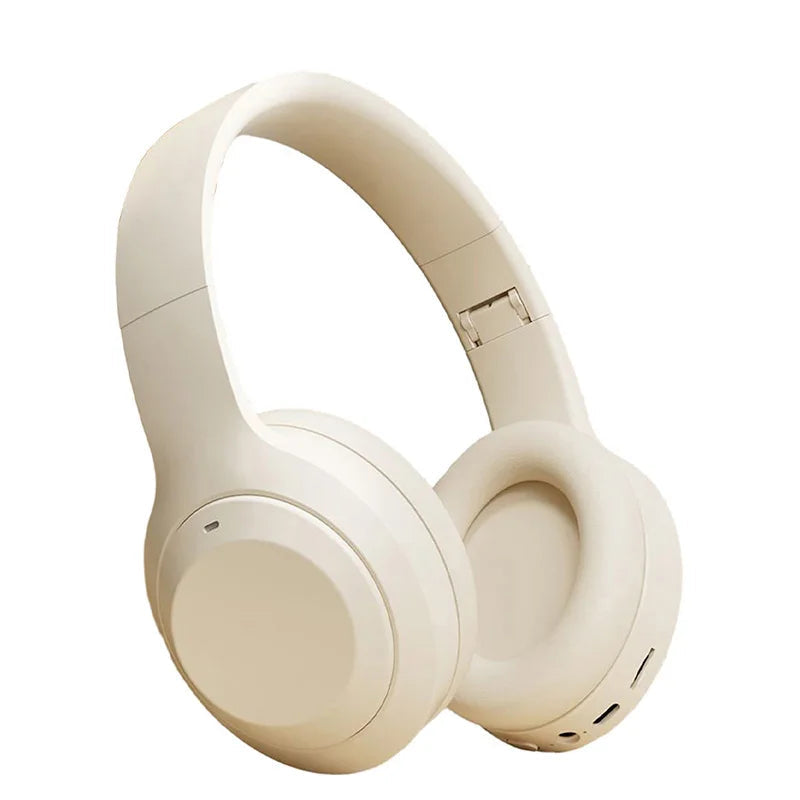 Foldable Bluetooth Headphones Noise-Cancelling Headset Music-Sport Bass Earphone Image 1