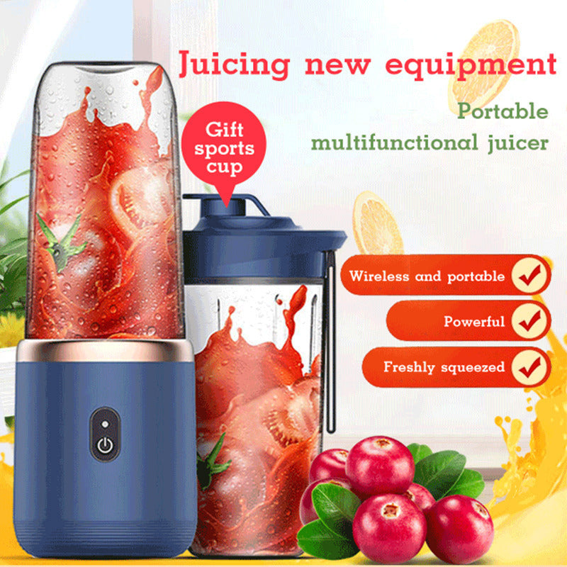 Portable Mini Juicer Cup Extractor USB Charging Fruit Blender Image 2