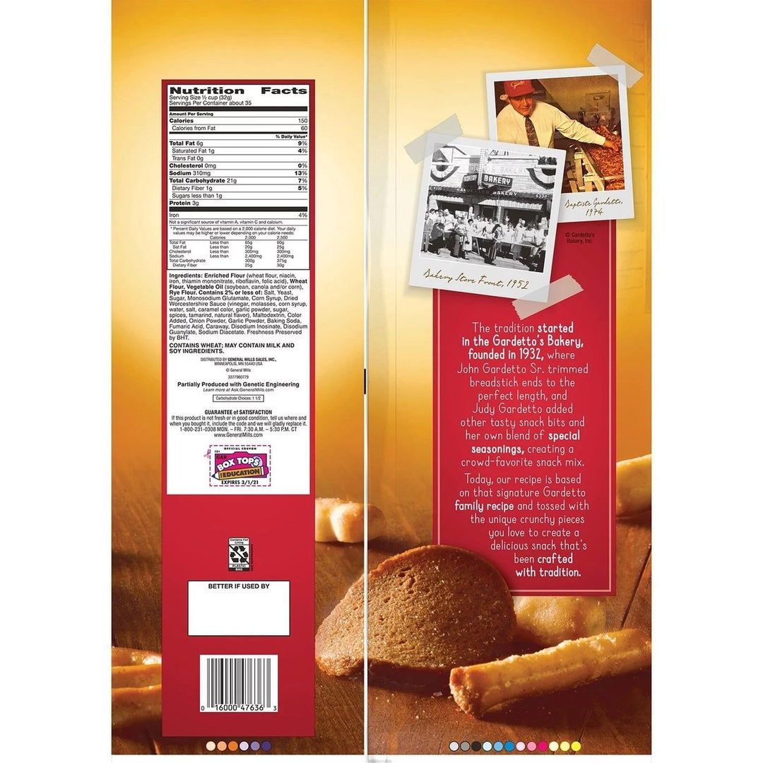 Gardettos Original Recipe Snack Mix (40 Ounce) Image 2