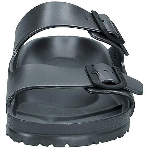 Birkenstock Essentials Unisex Arizona EVA Sandal 45-M Metallic Anthracite Image 3