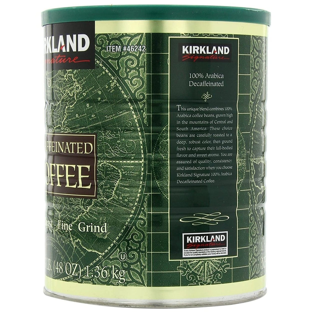 Kirkland Signature Decaffeinated CoffeeDark Roast3 Pounds Image 2