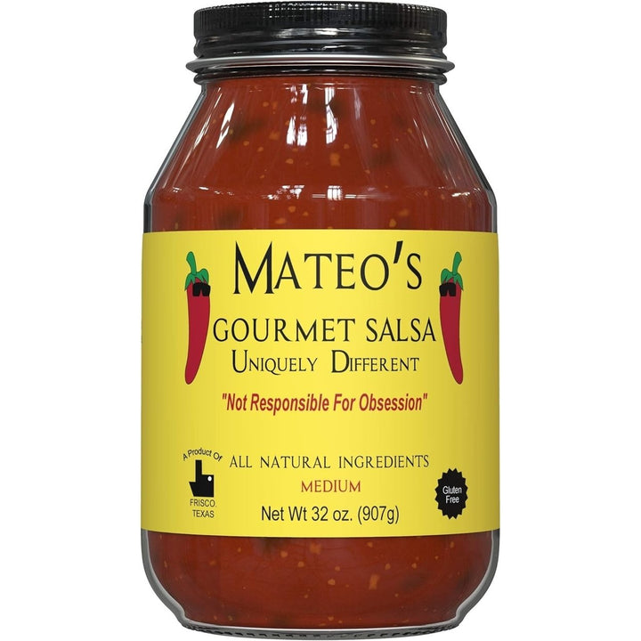 Mateos Gourmet Salsa Medium 32 Ounce Image 1