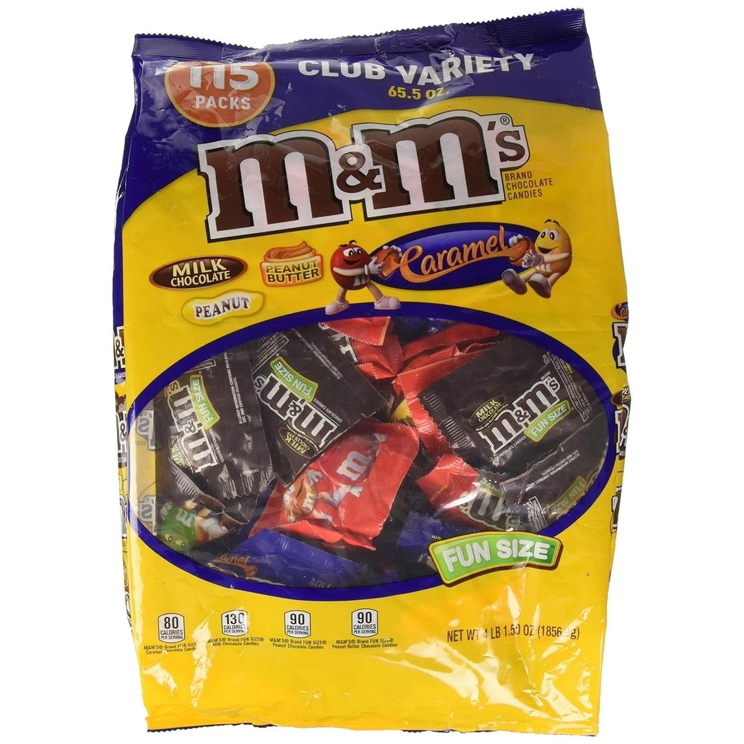 MandMS Chocolate Candy Fun Size Variety Mix (65.5 Ounce115 Count) Image 1