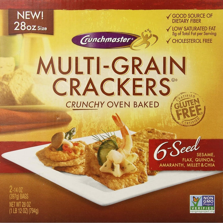 Crunchmaster Multi-Grain Crackers 28 Ounce Image 1