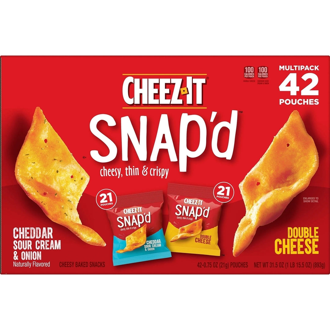 Cheez-It Snapd Variety Pack (0.75 Ounce 42 Pack) Image 2