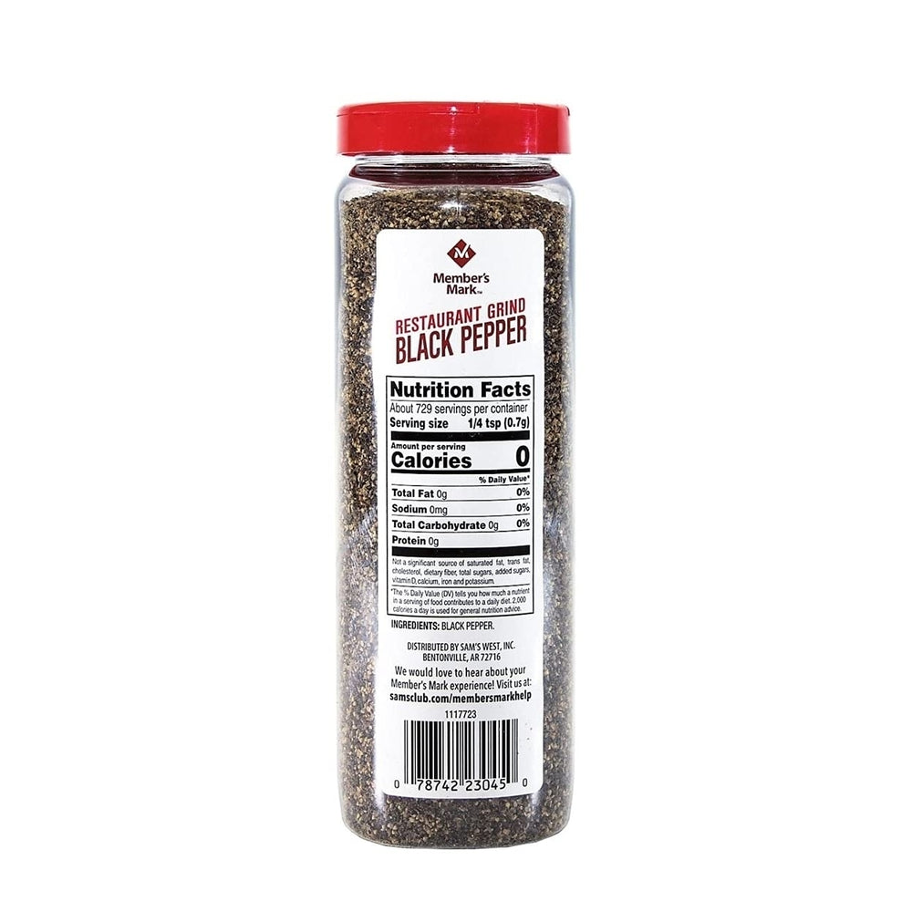 Members Mark Restaurant Black Pepper (18 Ounce) Image 2