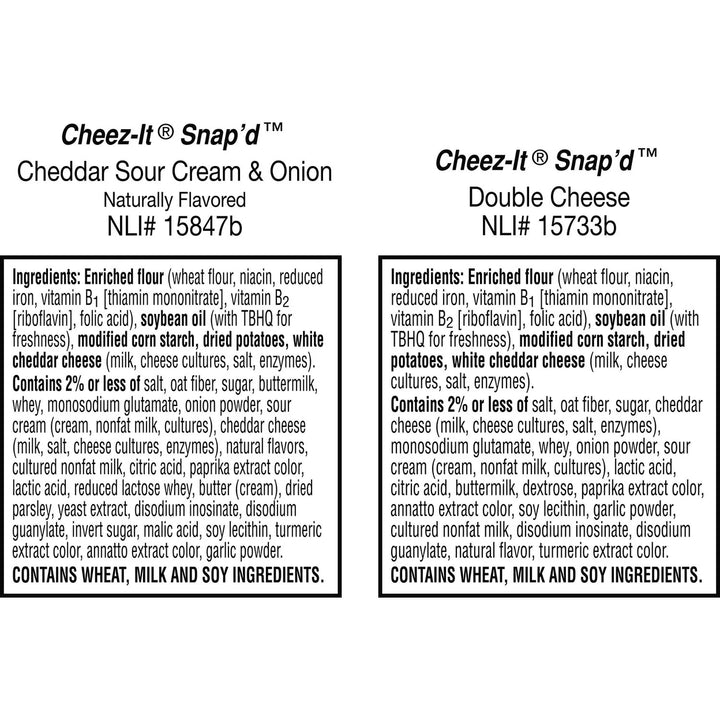 Cheez-It Snapd Variety Pack (0.75 Ounce 42 Pack) Image 4