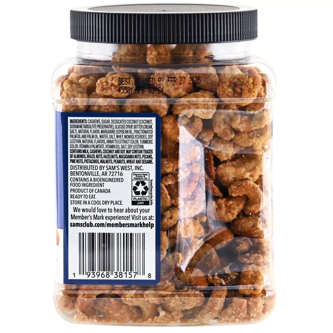Members Mark Toffee Coconut Cashews (23 Ounce) Image 3