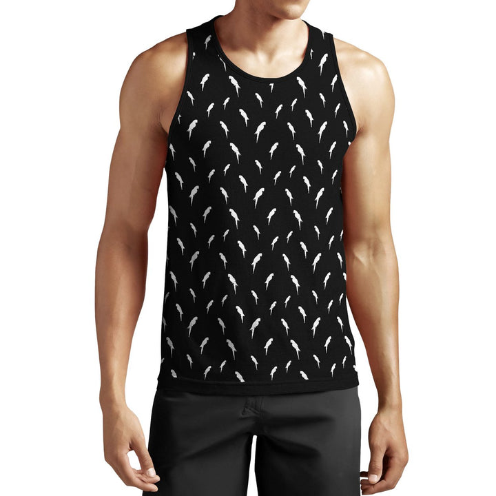 Mens Muscle Tank Tops 3-Pack Active Quick Dry Breathable Athletic Crew Neck Image 4