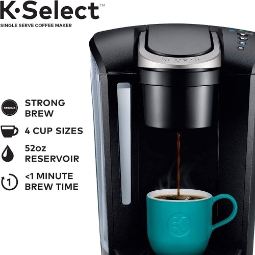 Keurig K-Select Single Serve K-Cup Pod Coffee Maker Matte Black Image 1