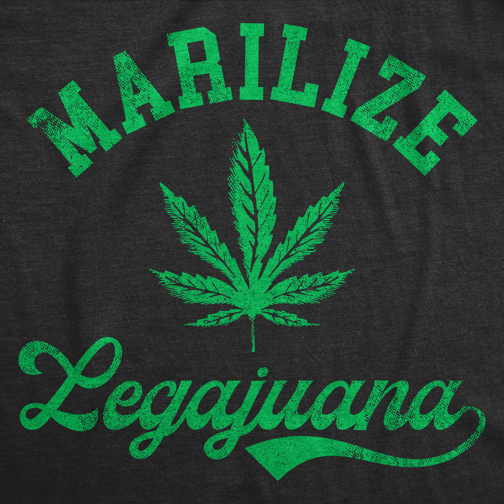 Mens Marilize Legajuana Funny T Shirts Sarcastic 420 Graphic Tee For Men Image 2